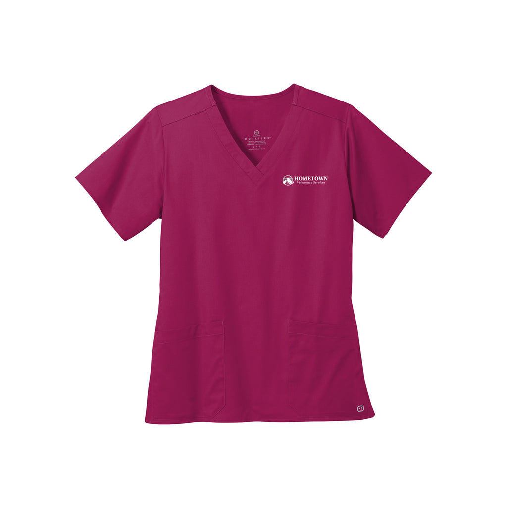 Hometown Veterinary - WonderWink® Women’s WorkFlex™ V-Neck Top