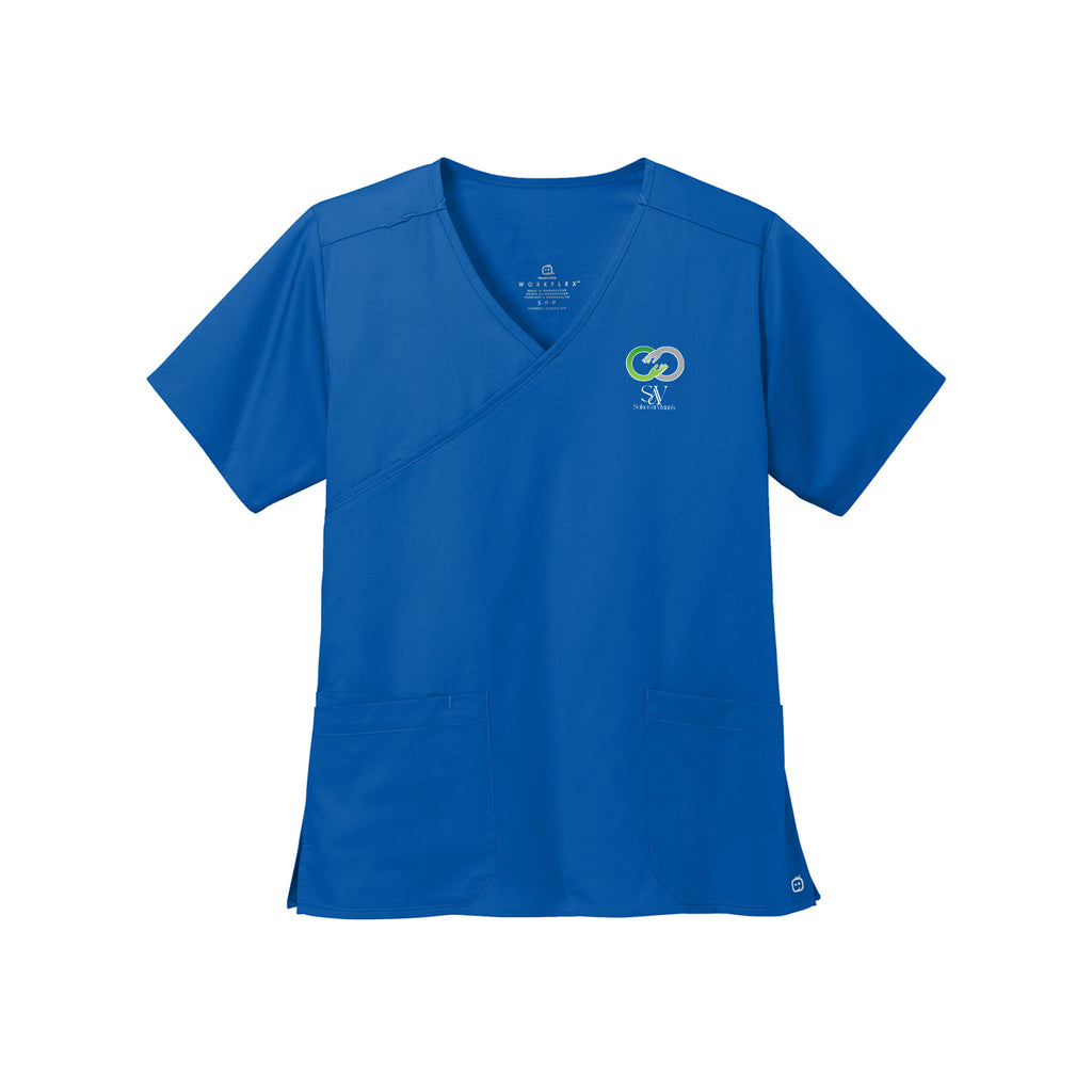 Solace at Vivians - Wink® Women’s WorkFlex™ Mock Wrap Top