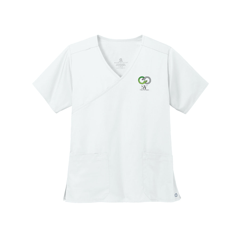 Solace at Vivians - Wink® Women’s WorkFlex™ Mock Wrap Top
