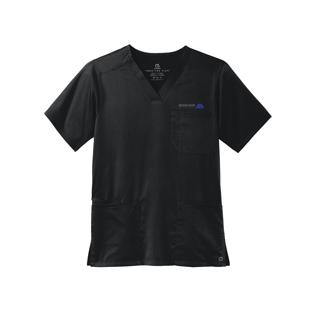 Basecamp Recovery Center - Wink® Men's Premiere Flex™ V-Neck Top
