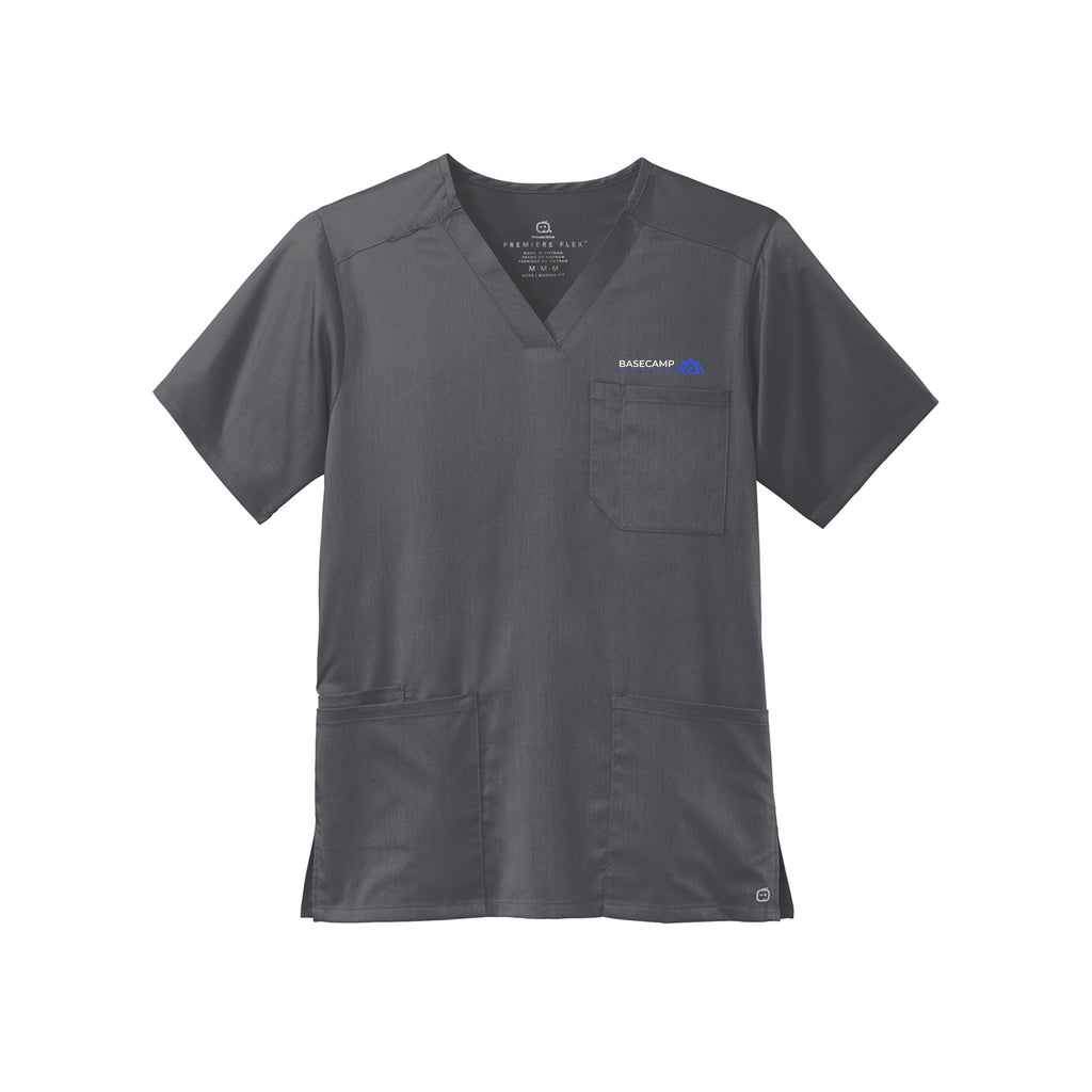 Basecamp Recovery Center - Wink® Men's Premiere Flex™ V-Neck Top