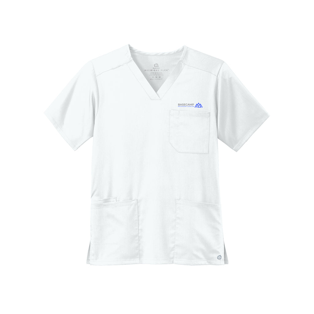 Basecamp Recovery Center - Wink® Men's Premiere Flex™ V-Neck Top