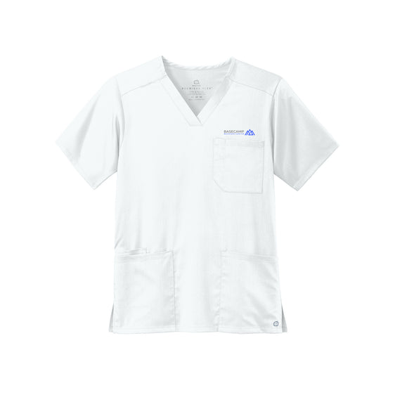 Basecamp Recovery Center - Wink® Men's Premiere Flex™ V-Neck Top
