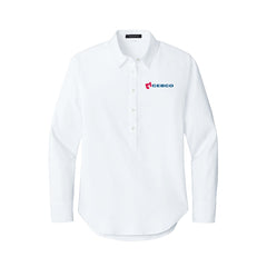 CEBCO - Mercer+Mettle® Women’s Long Sleeve Modern Oxford Shirt