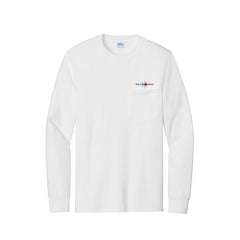 Eric's Mechanical - Port & Co™ Long Sleeve Essential Pocket Tee