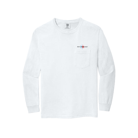 Eric's Mechanical - Comfort Colors® Heavyweight Ring Spun Long Sleeve Pocket Tee