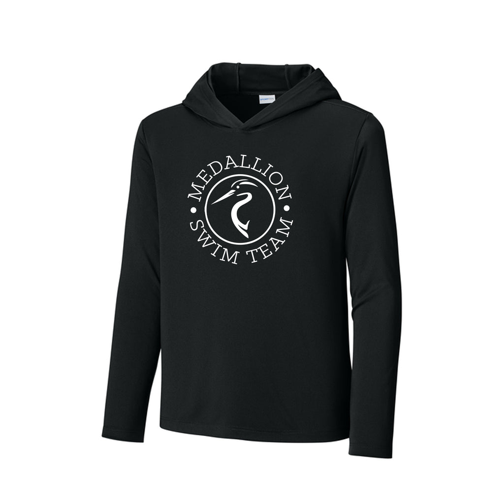 Medallion Swim Team - Sport-Tek® Youth Posi-UV® Pro Long Sleeve Hoodie