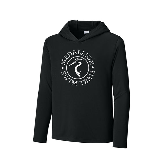 Medallion Swim Team - Sport-Tek® Youth Posi-UV® Pro Long Sleeve Hoodie