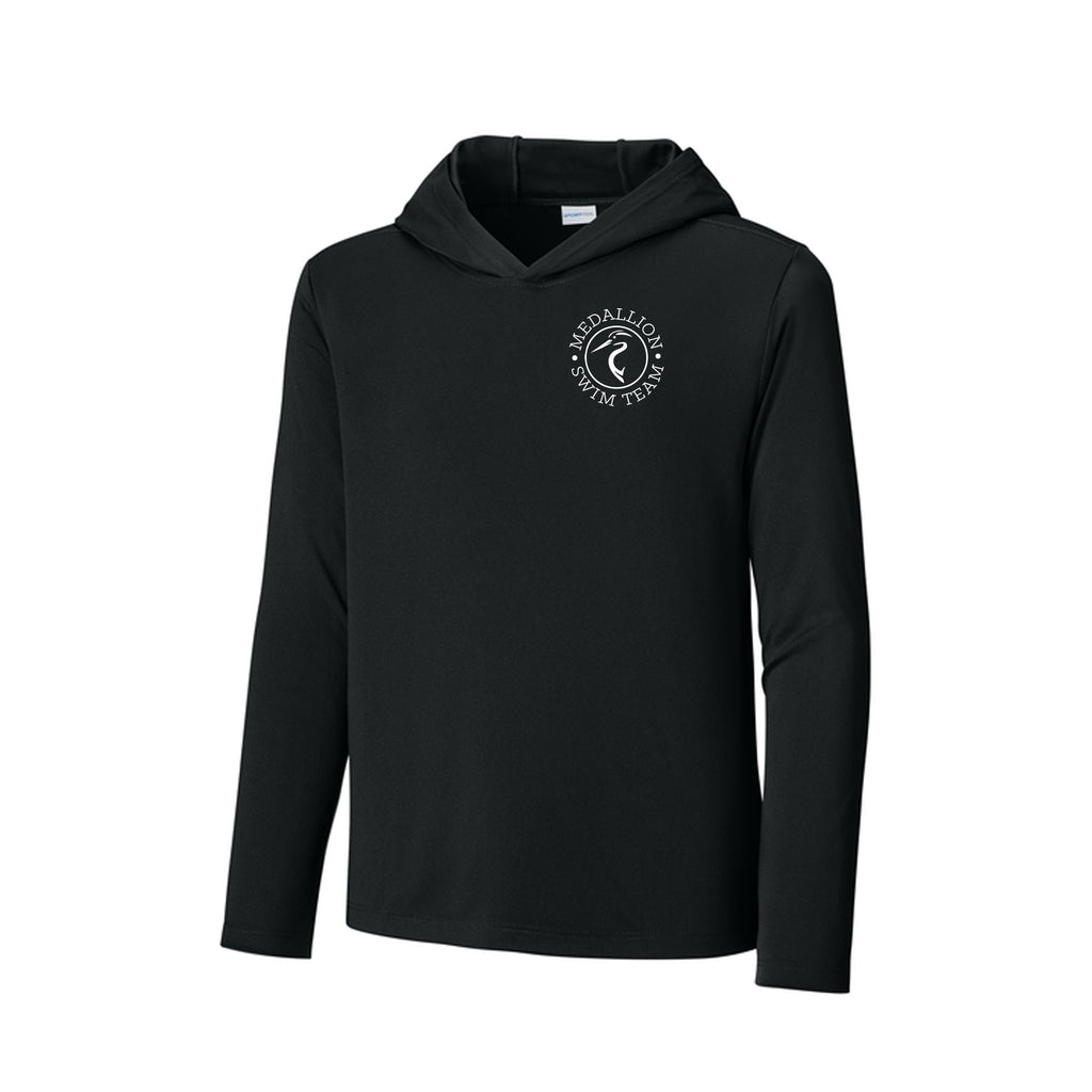 Medallion Swim Team - Sport-Tek® Youth Posi-UV® Pro Long Sleeve Hoodie