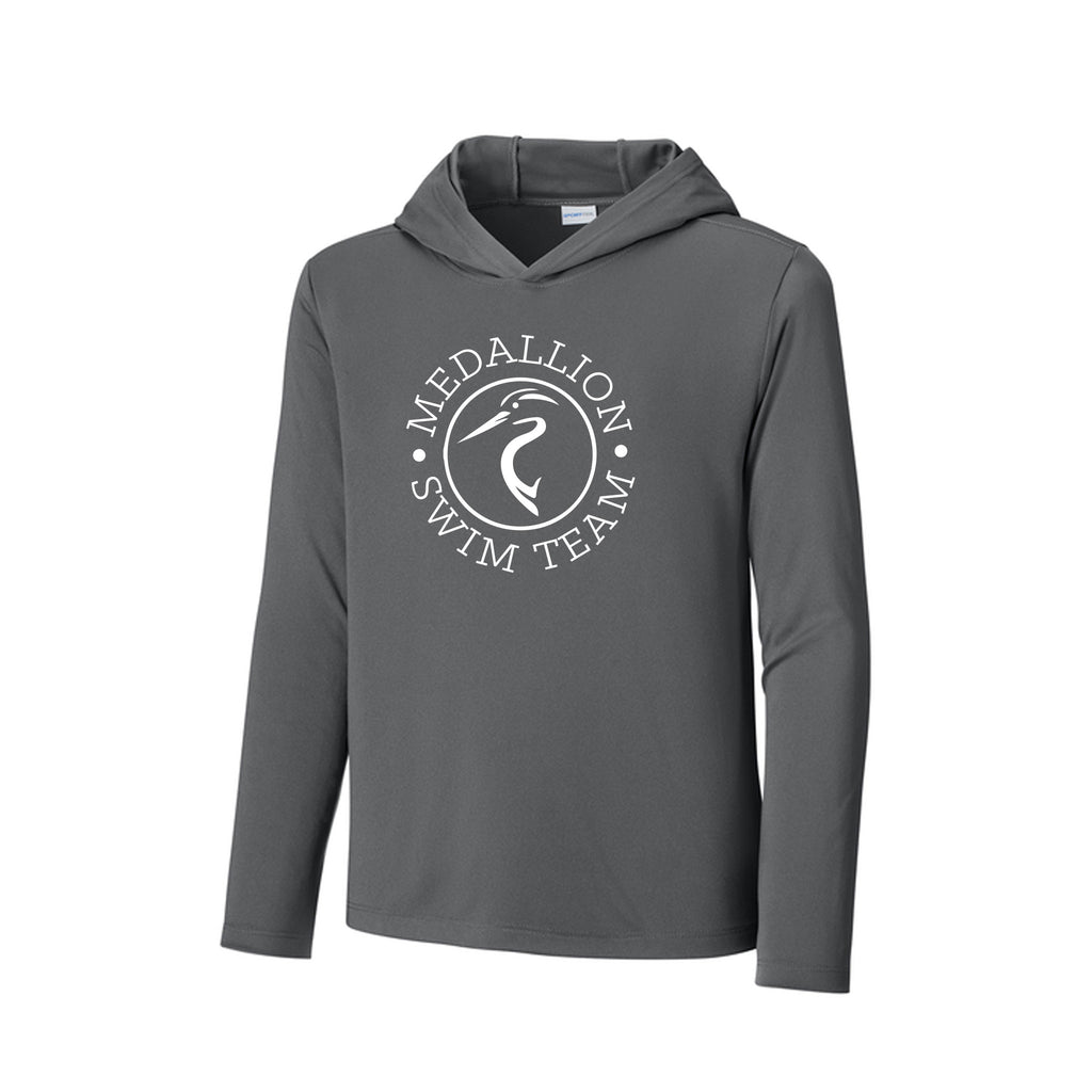Medallion Swim Team - Sport-Tek® Youth Posi-UV® Pro Long Sleeve Hoodie