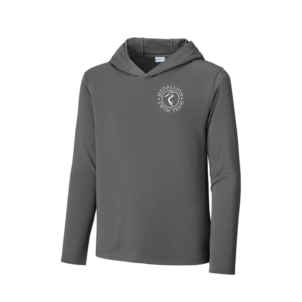 Medallion Swim Team - Sport-Tek® Youth Posi-UV® Pro Long Sleeve Hoodie
