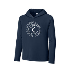 Medallion Swim Team - Sport-Tek® Youth Posi-UV® Pro Long Sleeve Hoodie