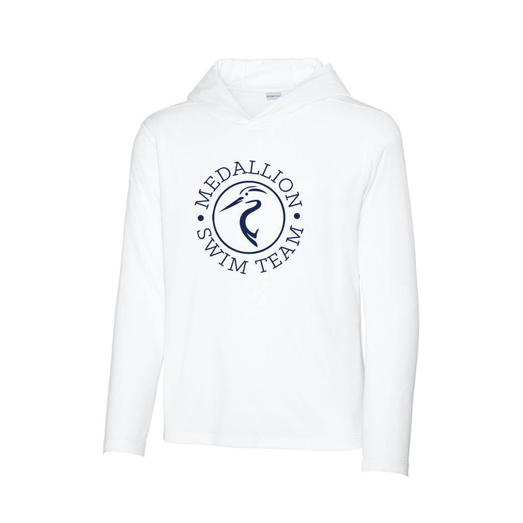 Medallion Swim Team - Sport-Tek® Youth Posi-UV® Pro Long Sleeve Hoodie