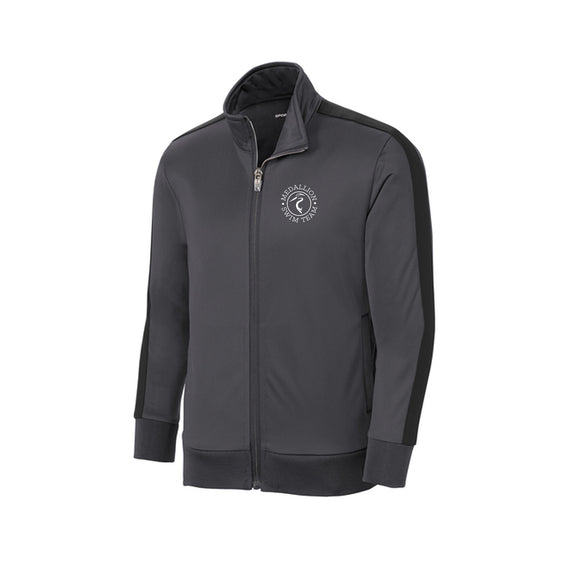 Medallion Swim Team - Sport-Tek® Youth Tricot Sleeve Stripe Track Jacket