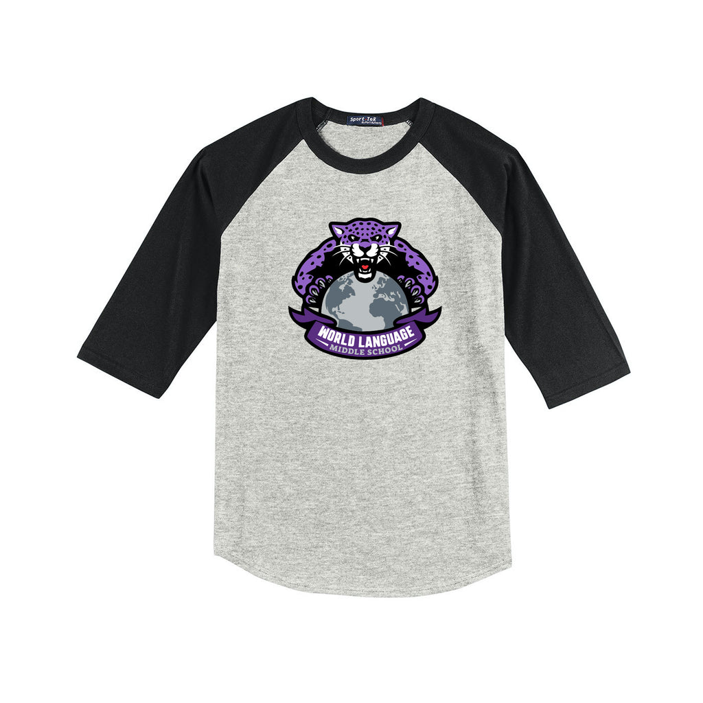 WLMS - Sport-Tek® YOUTH Colorblock Raglan Jersey