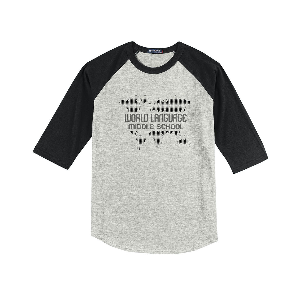 WLMS - Sport-Tek® YOUTH Colorblock Raglan Jersey
