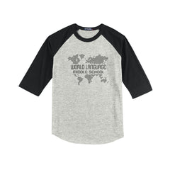 WLMS - Sport-Tek® YOUTH Colorblock Raglan Jersey
