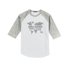 WLMS - Sport-Tek® YOUTH Colorblock Raglan Jersey
