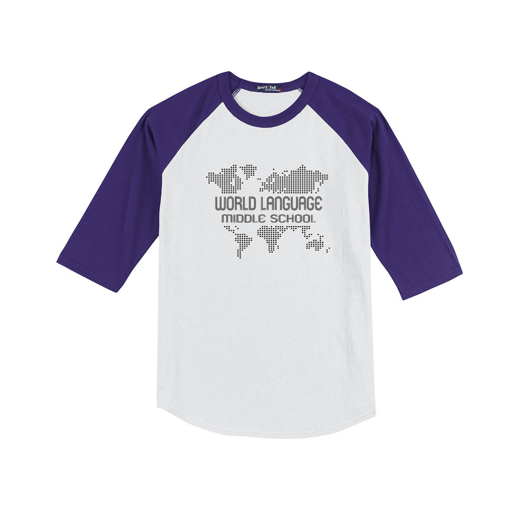 WLMS - Sport-Tek® YOUTH Colorblock Raglan Jersey