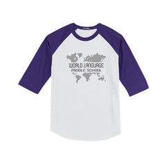 WLMS - Sport-Tek® YOUTH Colorblock Raglan Jersey