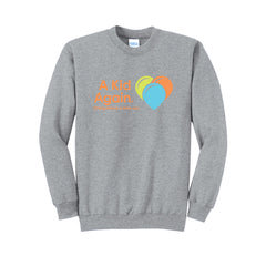 A Kid Again - Port & Co™ Core Fleece Crewneck Sweatshirt