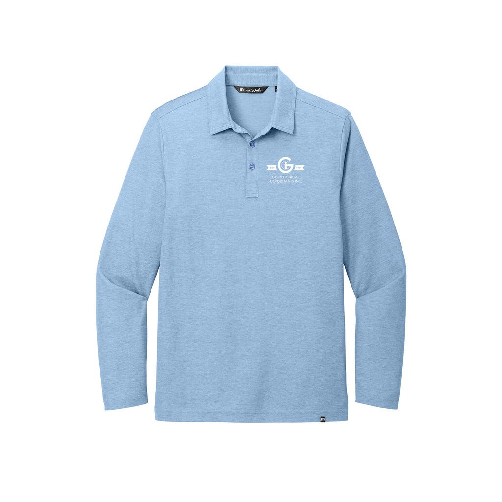 GCI - TravisMathew Oceanside Heather Long Sleeve Polo