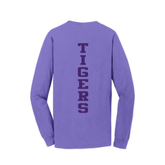 Pickerington Central Soccer - Port & Company Beach Wash Garment-Dyed Long Sleeve Tee