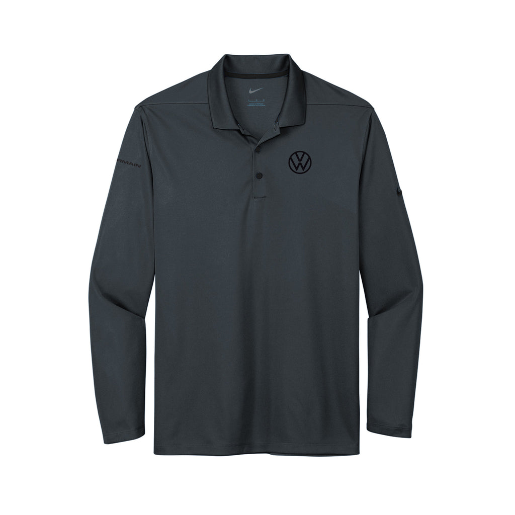 Volkswagen of Columbus - Nike Dri-FIT Micro Pique 2.0 Long Sleeve Polo