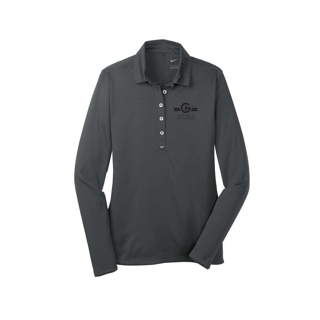 GCI - Nike Ladies Long Sleeve Dri-FIT Stretch Tech Polo