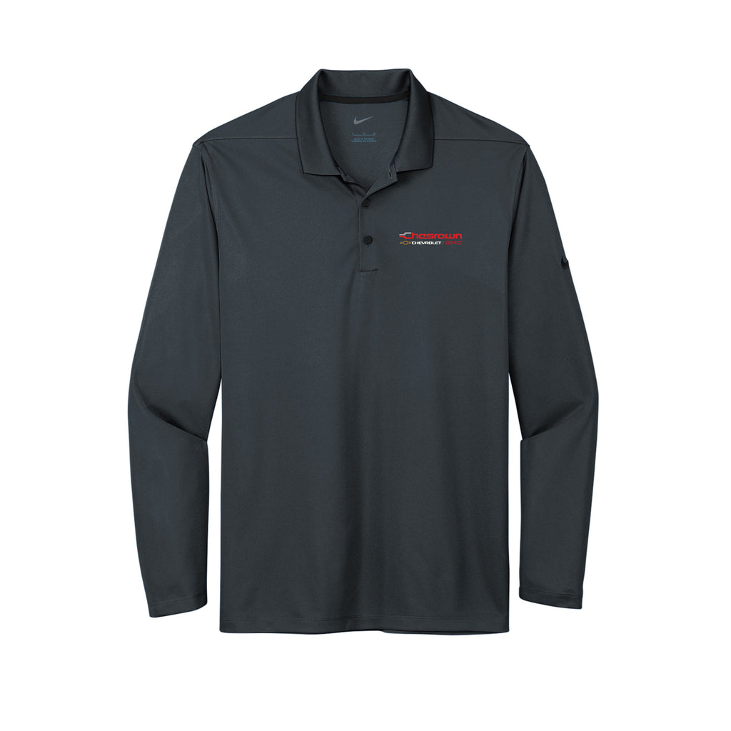 Chesrown - Nike Dri-FIT Micro Pique 2.0 Long Sleeve Polo