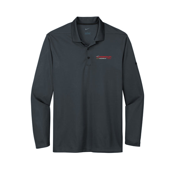 Chesrown - Nike Dri-FIT Micro Pique 2.0 Long Sleeve Polo