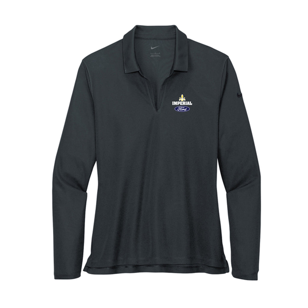 Imperial Ford - Nike Women's Dri-FIT Micro Pique 2.0 Long Sleeve Polo