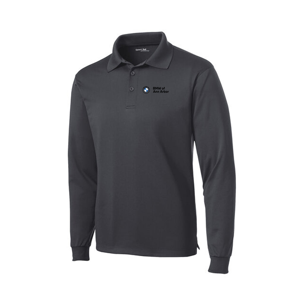 BMW of Ann Arbor - Sport-Tek® Long Sleeve Micropique Sport-Wick®Polo