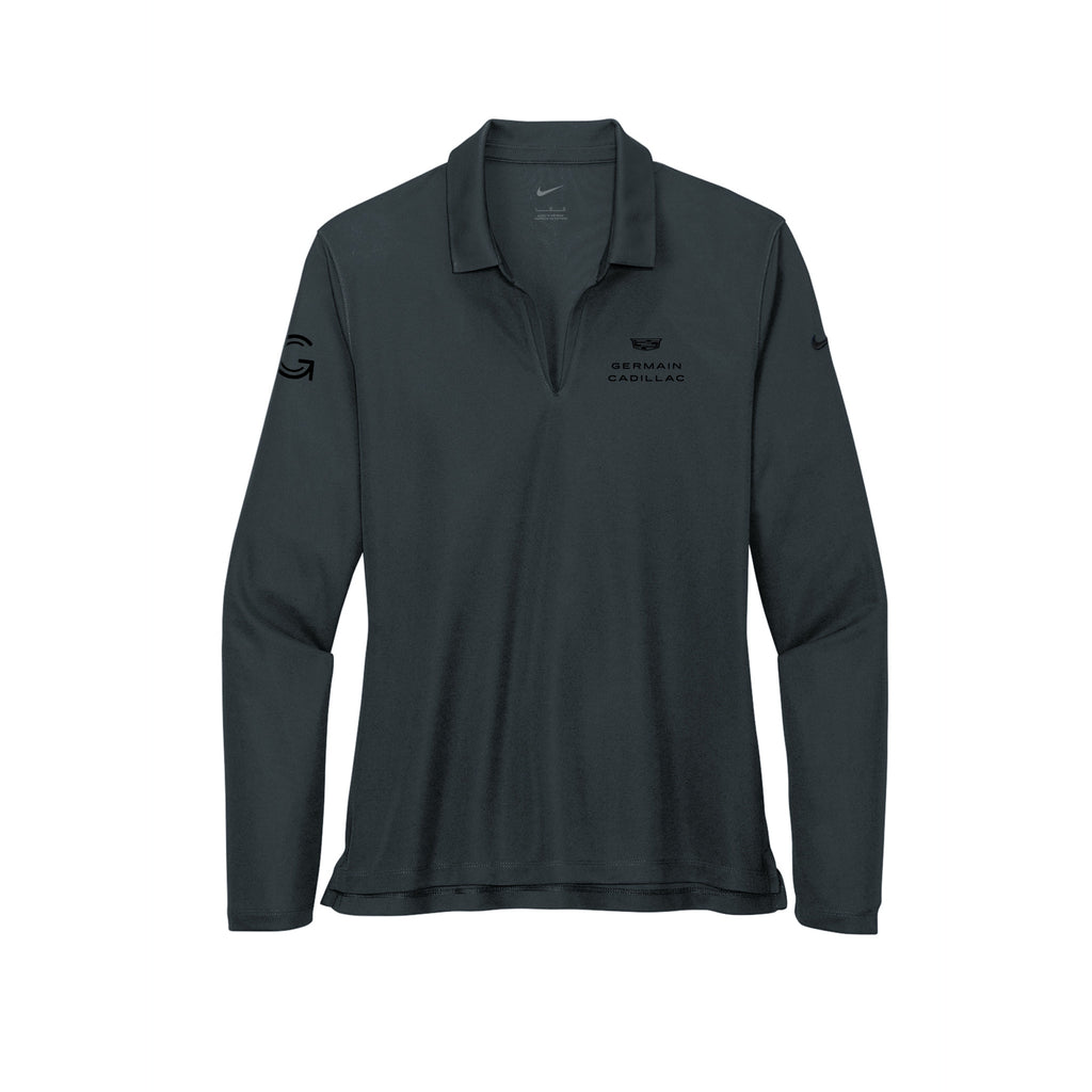 Germain Cadillac Easton - Nike Women's Dri-FIT Micro Pique 2.0 Long Sleeve Polo