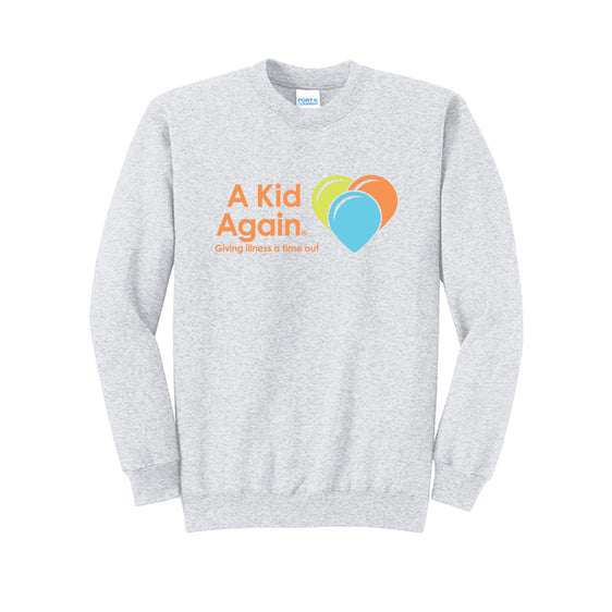 A Kid Again - Port & Co™ Core Fleece Crewneck Sweatshirt