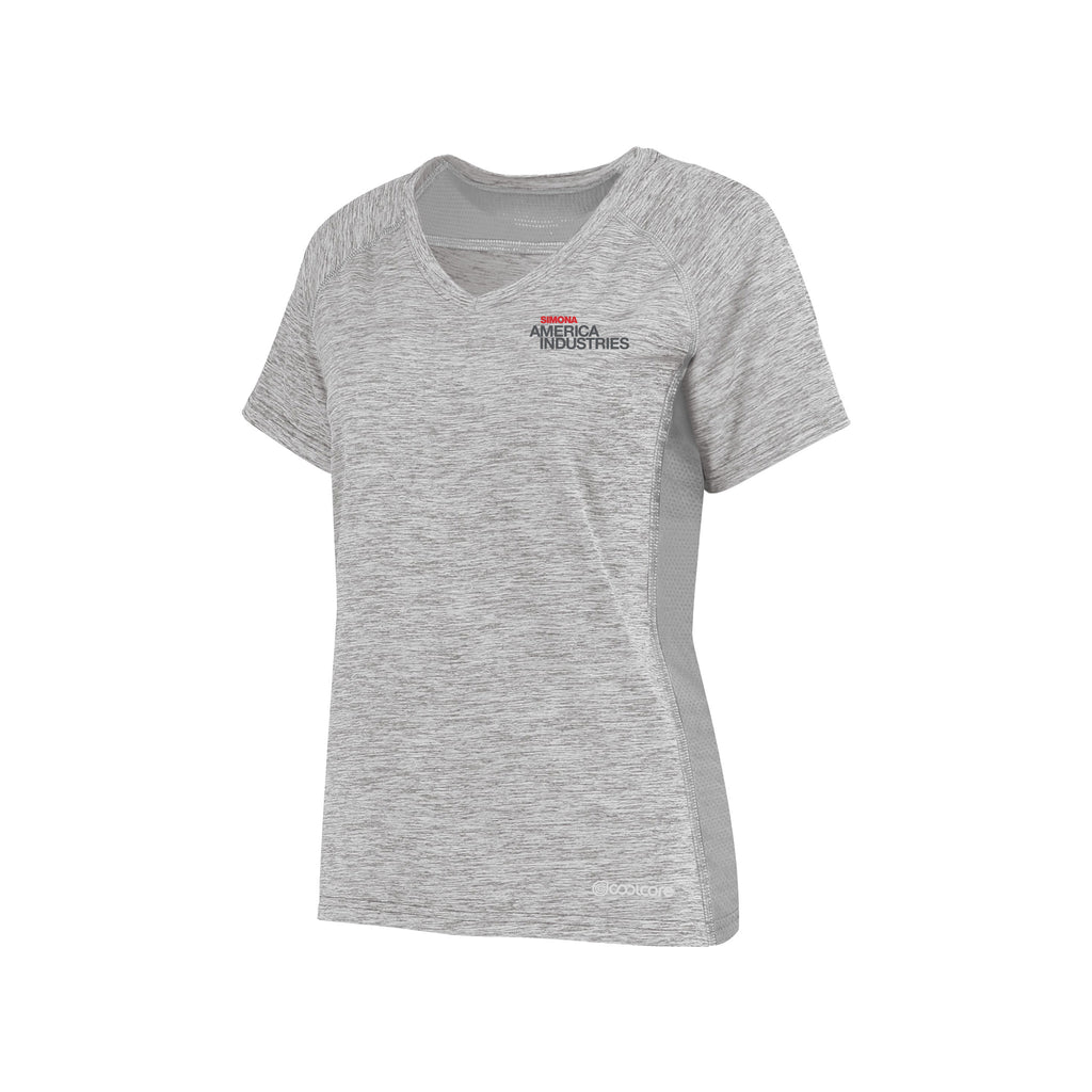 SIMONA America Industries - Women's Electrify CoolCore® V-Neck T-Shirt