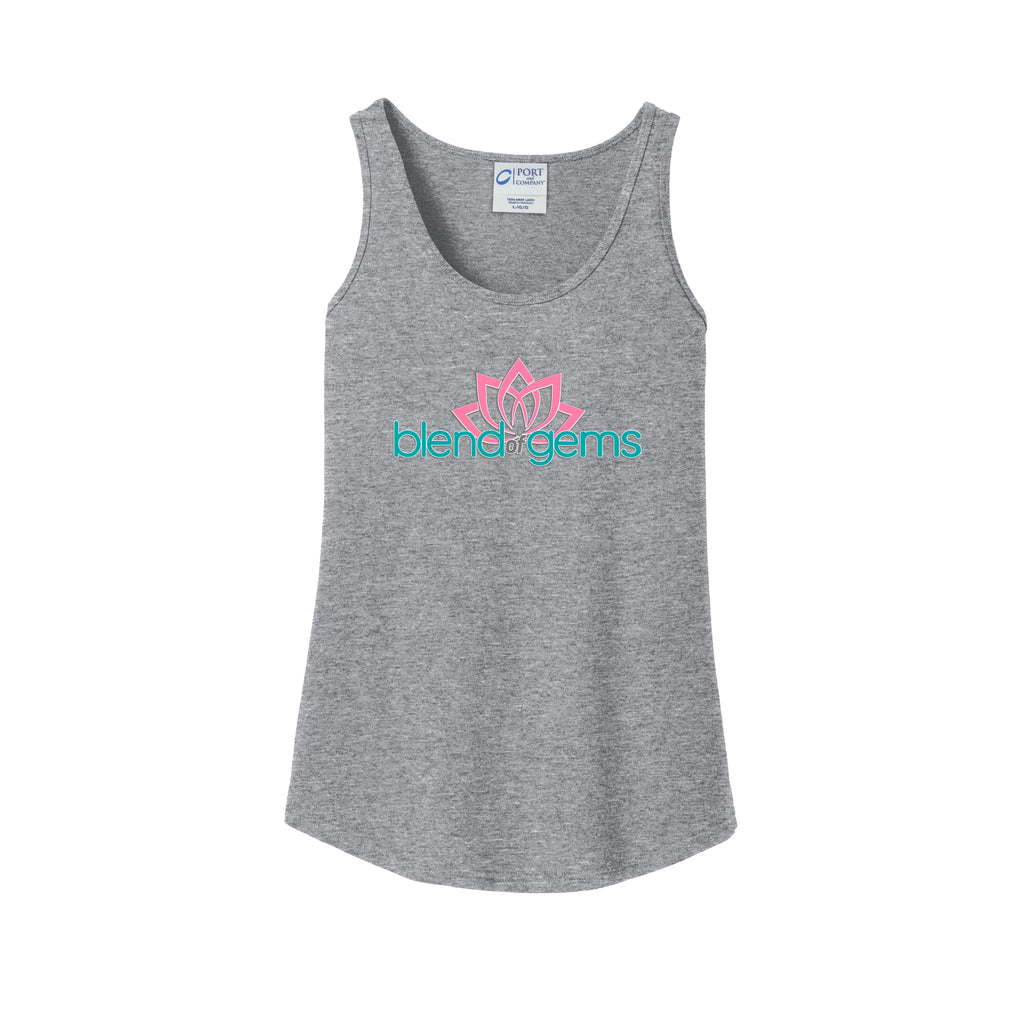 Blend of Gems - Port & Company® Ladies Core Cotton Tank Top