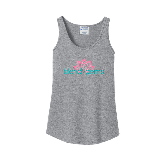 Blend of Gems - Port & Company® Ladies Core Cotton Tank Top
