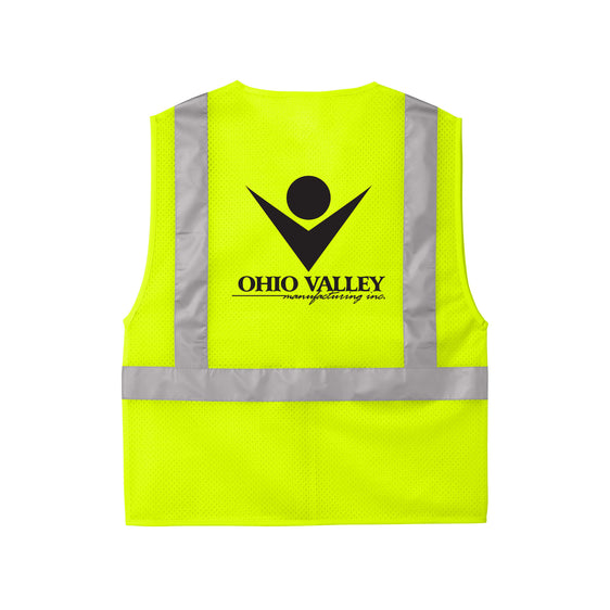 Ohio Valley Manufacturing - CornerStone® ANSI 107 Class 2 Mesh Zippered Vest