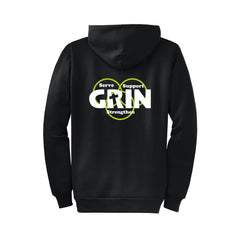 GRIN - Port & Company® Core Fleece Full-Zip Hooded Sweatshirt