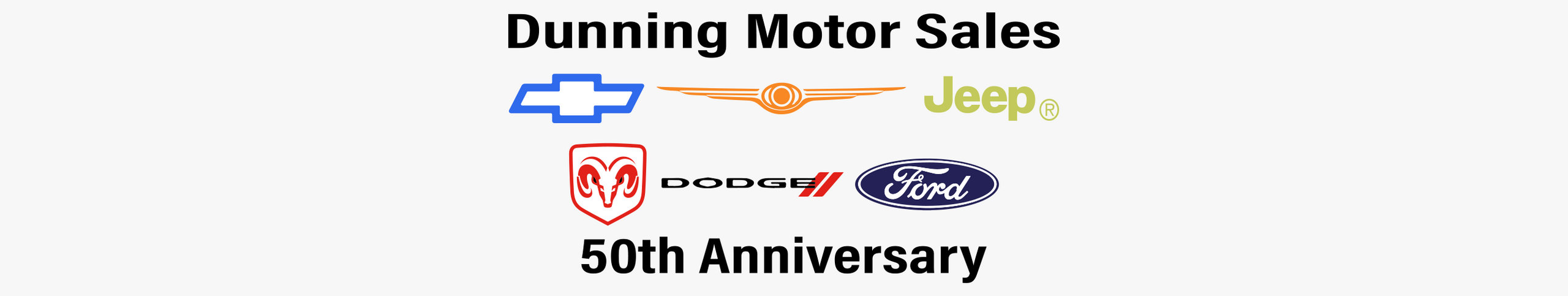 Dunning Motors banner