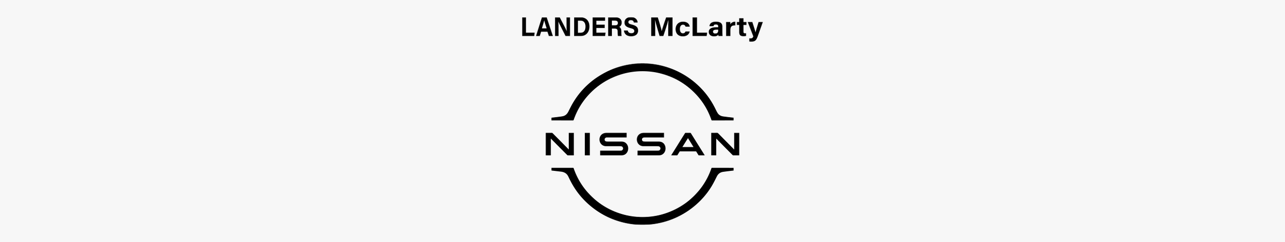 Landers McLarty Nissan banner