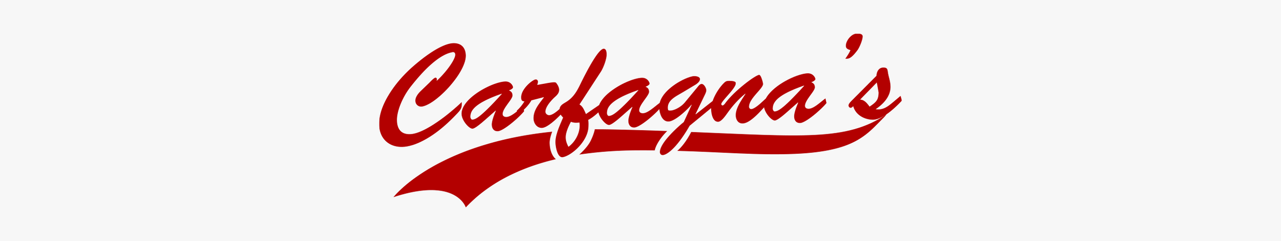 Carfagnas Front of House Staff banner