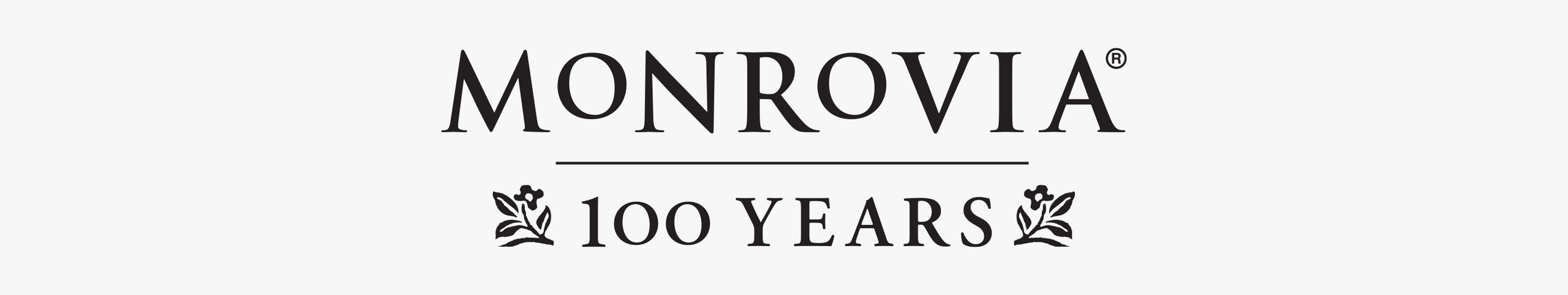 Monrovia 100 Years banner
