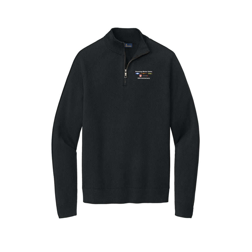 Dunning Motors - Brooks Brothers® Cotton Stretch 1/4-Zip Sweater