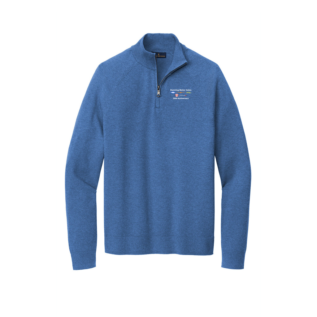 Dunning Motors - Brooks Brothers® Cotton Stretch 1/4-Zip Sweater