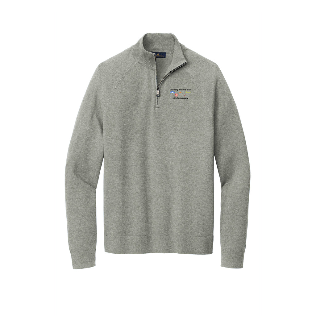 Dunning Motors - Brooks Brothers® Cotton Stretch 1/4-Zip Sweater