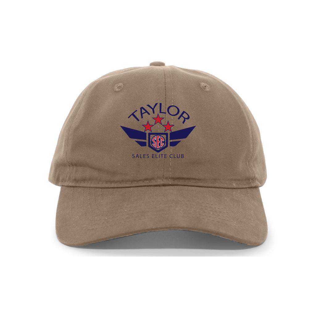 Taylor Family Automotive - BRUSHED COTTON TWILL HOOK-AND-LOOP ADJUSTABLE CAP