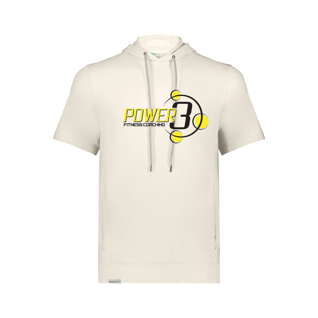 Power 3 - Ventura Soft Knit Short Sleeve Hoodie