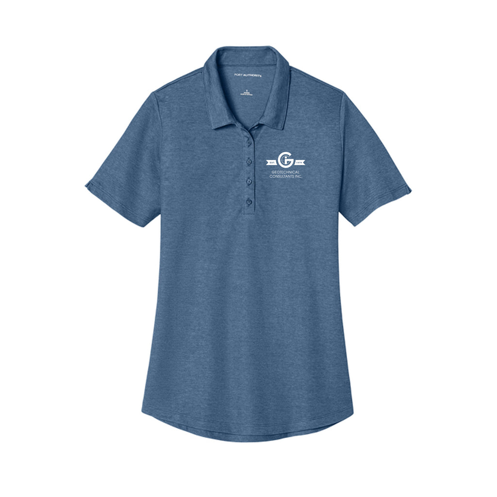 GCI - Port Authority® Women's Fine Pique Blend Polo